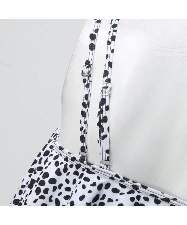 Women's Tankini Set Two-Piece Swimming Costumes Double Shoulder Straps Swim Tank Top with Boy Shorts Full Body Tummy Control Swimsuit Bikini Striped Modest Bathing Suit Beachwear 4591-xdgde-white-b XL - Buy Online on GoSupps.com