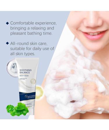 Clear Body Cleanser Moisturizing Body Wash Cleanses and Nourishes the Skin Refreshes and Cleanses Softens the Skin Hydrates Improves Skin Gloss Contains Bath Foam - Buy Online on GoSupps.com