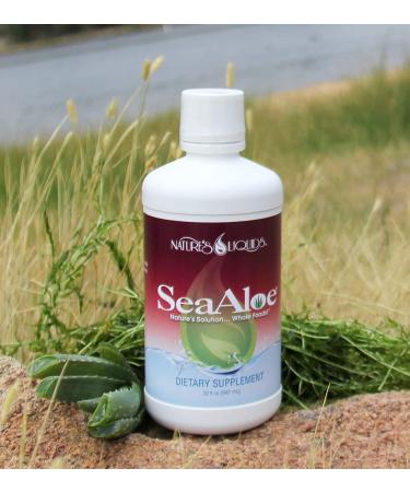 SeaAloe Liquid Whole Food - 32 Ounces | Powerhouse of Nutrients - Buy Online on GoSupps.com
