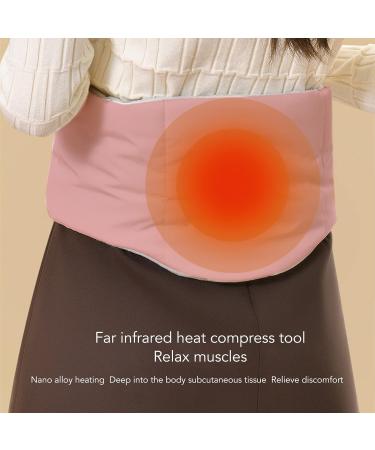 Buy Pink Heat Cushion | Neck Heating Pillow | 3 Temperature Levels | Fast Heating | Washable Electric Scarf for Winter Outdoors - Buy Online on GoSupps.com
