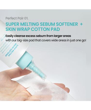 ilso Super Melting Sebum Softener, 5.29 fl oz, with 40 Skin Wrap Cotton Pads included, Pore Cleansing Solution, Blackhead Softener, Melts Away Blackheads & Sebum, Korean Skincare - Buy Online on GoSupps.com