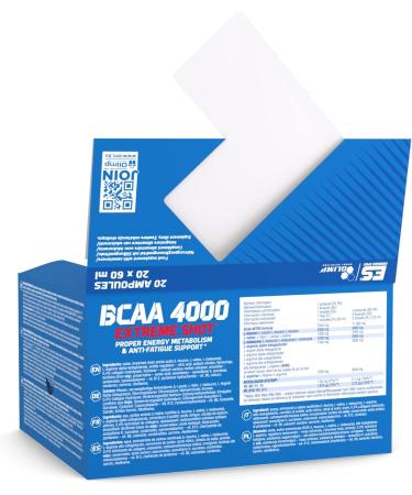 Olimp Sport Nutrition BCAA - Orange - Pack of 20 - 60ml - Buy Online on GoSupps.com