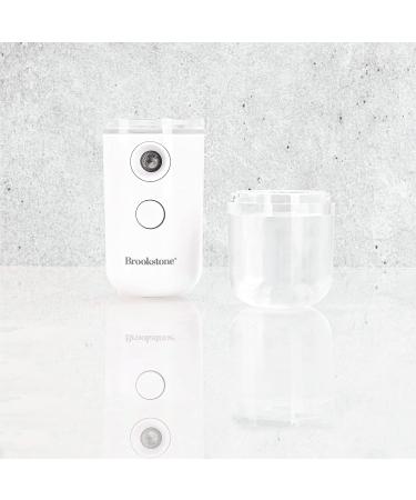 Brookstone Portable Nano Facial Mister | USB Rechargeable Face Mist Spray - Buy Online on GoSupps.com
