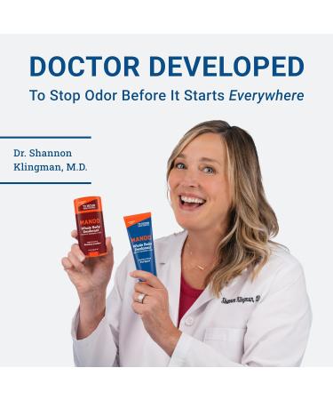 Mando Whole Body Deodorant - Mini Travel Size Invisible Cream Tube - 72 Hour Odor Control - Aluminum and Baking Soda Free Skin Safe - .5 oz (Pack of 2) (Bourbon Leather) Bourbon Leather 0.5 Ounce (Pack of 2) - Buy Online on GoSupps.com