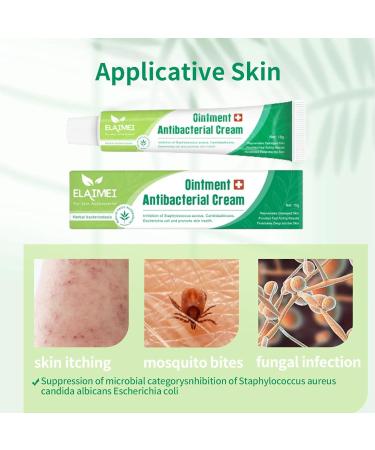 DEJIN Ointment Anti Antibacterial Itch Cream Relieves Itchy Disinfection - o.5 Oz - Buy Online on GoSupps.com