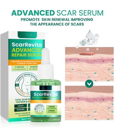 EXQST 30ml Advanced Scar Repair Serum - Liascy ScarRevita 2pcs Set - Buy Online on GoSupps.com
