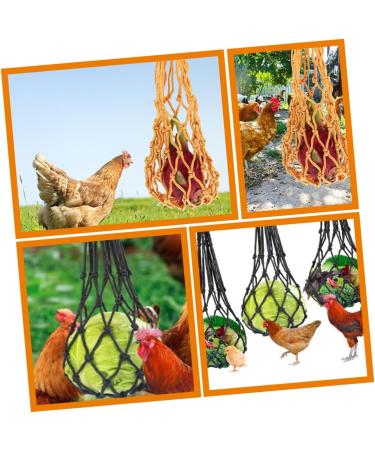 Parliky 2pcs String Hooks Chicken Poultry Feeder Net Hanging Feeder for Hens Tool Belt Hook up Fruit - Buy Online on GoSupps.com