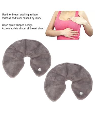 2-Part Breast Packs with Soft Covers - Hot Cold Gel Pads for Relaxation Pain Relief & Increased Milk Production | International Shipping - Buy Online on GoSupps.com