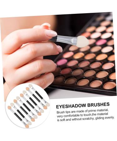 Baluue 40 Pcs Latex Eye Shadow Stick Double-ended Eye Shadow Brush Makeup Applicator Makeup Sponges Plastic - Buy Online on GoSupps.com