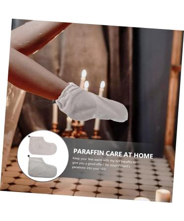 Housoutil 3 Pairs Wax Warm Foot Cover Pedicure Foot Paraffin Wax Gloves and Booties Wax Warmer Foot Wear Convenient Wax Foot Cover Boots Paraffin Wax Accessory Plush Bath Mat Lotion 28X20X0.9CMx3pcs Greyx3pcs - Buy Online on GoSupps.com