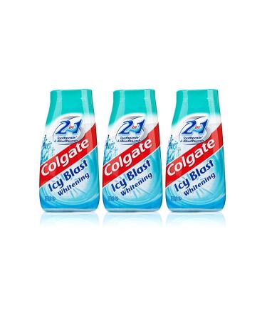COLGATE Colgate 3-pack of 2-in-1 toothpaste and mouthwash bottles 100 ml