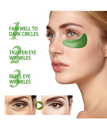 Seaweed Collagen Eye Mask - 60 Pcs Under Eye Pads for Eye Bags & Dark Circles - Buy Online on GoSupps.com