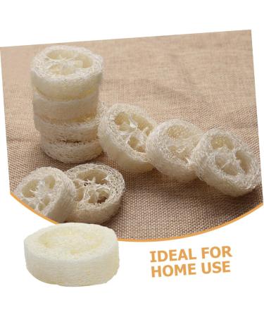 FOMIYES 20pcs Bath Loofah Set - Shower Loofah Pad Soap Holder & Body Scrubber - Perfect for Bathing & Body Washing - 6.00x6.00x1.20CM - Buy Online on GoSupps.com