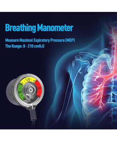 Sonmol Breathing Exercise Device with Travel Case - Respiratory Muscle Trainer for Lung Strength and Capacity - Buy Online on GoSupps.com