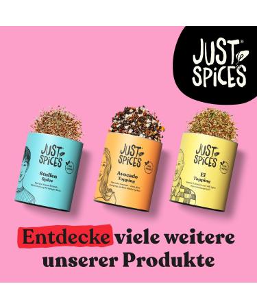 Just Spices Stullen Spice I Herbal filled bread with 13 tasty ingredients in a spice mix I Spice jar 50 g - Buy Online on GoSupps.com