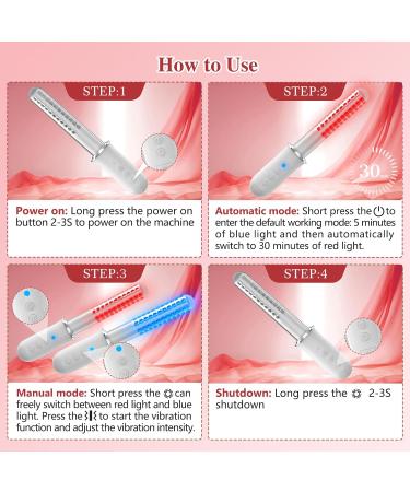 Female Vaginal Health Device | Red & Blue Light Therapy for Inflammation Reduction & pH Balance - Buy Online on GoSupps.com