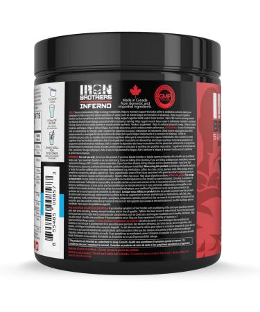 Iron Brothers Supplements - Inferno Weight Loss Supplements for Women & Men | Detox for Weight Loss and Belly Fat Thermogenic Support - Workout Supplement | Help Cognitive Health Increases Energy Bombsicle - Buy Online on GoSupps.com