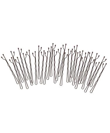 Laicky 200 Count Brown Hairpins - Premium Hair Needles & Clips for Women Girls & Kids - Bulk Hair Jewelry with Box (5.2cm) - Buy Online on GoSupps.com