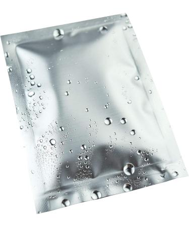 200 PCS Metallic Mylar Foil Open Top Sealable Bags - Silver (6x9cm) | QQ Studio - Buy Online on GoSupps.com