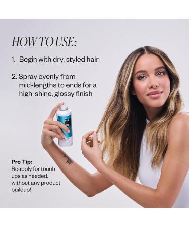 IGK Disco Disco Clear Gloss Shine Spray | Full + Travel Size | Lightweight High-Shine Finishing Hair Spray | 5.3 + 2.1 oz (Pack of 2) - Buy Online on GoSupps.com