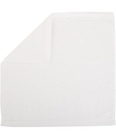 Amazon Basics Fast Drying 24 Pack White Terry Cotton Washcloths - 12 x 12-Inch, Extra Absorbent - Buy Online on GoSupps.com
