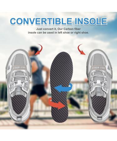 Carbon Fiber Insoles for Men & Women - Rigid Shoe Inserts for Hallux Rigidus Turf Toe & Morton s Toe | Size 10.85 / 275mm - Buy Online on GoSupps.com