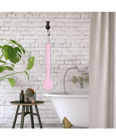 2Pcs 14in Back Scrubber Shower Brush for Body - Pink, Comfy Bristles, Wet/Dry Brushing - Buy Online on GoSupps.com