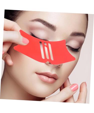 MAGICLULU Eyeliner Make up Mascara Applicator Guard Make up Tools for Eyes Silicone Eye Make up Tools Eyeliner Applicator Tool Eyeliner Guard Makeup Tools Make up Aid Tools 10.3x3.8cm Red - Buy Online on GoSupps.com