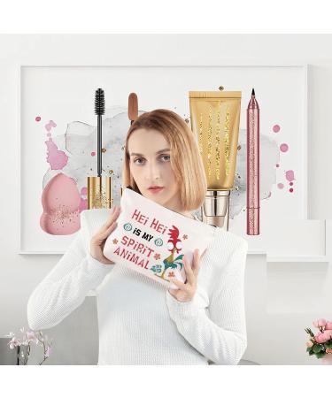 LEVLO Moana Hei Hei Zipper Cosmetic Bag | Women & Girls' Spirit Animal Makeup Organizer - Buy Online on GoSupps.com