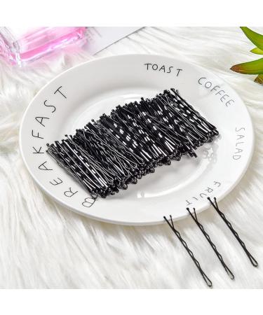 Wolpin Bobby Pins with Storage Box Metal Hair Clips Styling Hair Pins Hairdressing Salon Tool for Women Girls Hair Accessories to Style (100-Piece) - Buy Online on GoSupps.com