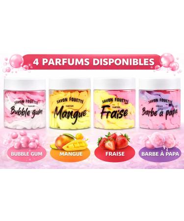 Savon Fouett 190 ml Senteur Bubble Gu Nettoie Hydrate et Adoucit la Peau Texture Cr meuse Id al Douche Bain & Rasage Soin Cocooning Bubble Gum 190 g (Lot de 1) - Buy Online on GoSupps.com