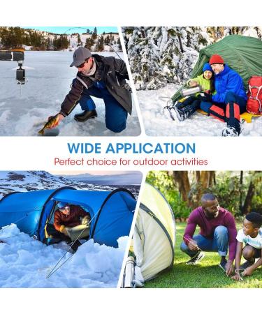 Universal Ice Anchor Tool Kit - Drill Adapter, Fishing Shelter Stake, Auger Tools & Screws for Ice Shanty - Ice Insert Sewing & Tent Fixer - Buy Online on GoSupps.com