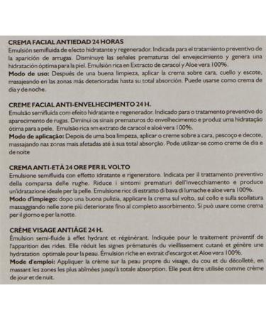 Varios ALOE VERA & B.CARACOL 24HR Cream 120ml - Hydrating Skincare for All Skin Types | International Shipping Available - Buy Online on GoSupps.com
