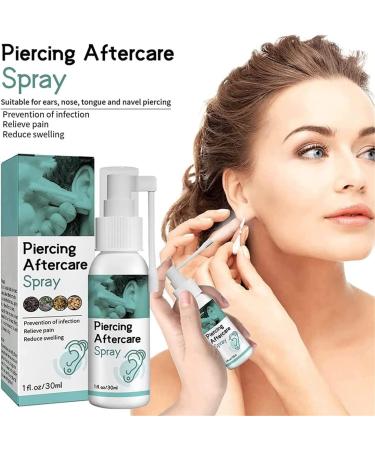 Ear Wax Softener & Cleaner Spray - Natural Solution for Ear Blockage, Pain & Infections (2pcs) - Buy Online on GoSupps.com