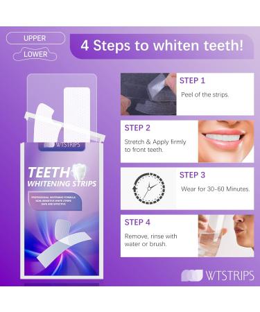 Teeth Whitening Strips 28-Strip Kit | Professional Effects with Reduced Sensitivity | Coconut Flavor | Dental Whitener for Whiter Teeth - Buy Online on GoSupps.com