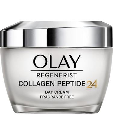 Olay Collagen Peptide 24 Day Face Cream 50ml + Daily Facials 5-in1 Dry Cloths Face Wipes 7cnt - Buy Online on GoSupps.com