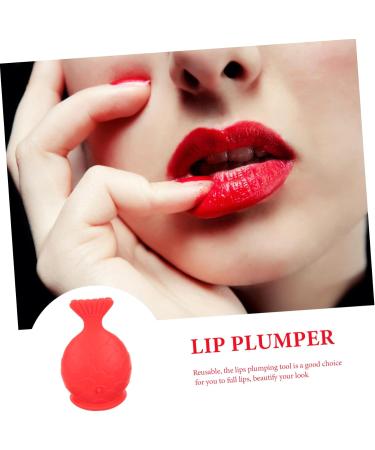 BIUDECO Silicone Fish Lip Filler (red) Lip Plumper Device Mouth Quickly Plumper Plumpit Plumping - Buy Online on GoSupps.com