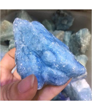 Crystal Rough Big Size Natural Raw Aquamarine Quartz Crystal Rough Stone Rock Gemstone Natural Stones and Minerals for Jewelry Making Decoration Gift - Buy Online on GoSupps.com