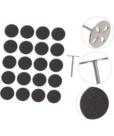 Beaupretty 2 Sets Nail Polishing Sheets Sandpaper Disk Pads Nail Sanding Slices Replacement Sandpaper pad Sanding Paper Nail Forms Foot Sandpaper Sheet Exfoliating Stainless Steel - Buy Online on GoSupps.com