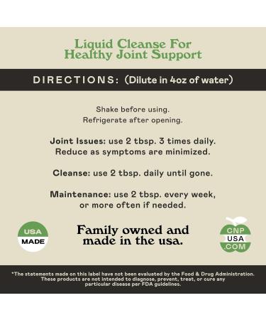 Complete Natural Products Joint Support - Organic 16 Fl Oz Supplement for Joint Health & Uric Acid Cleanse - Buy Online on GoSupps.com