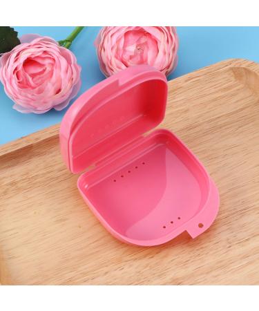 Healifty Accessories Travel Retainer Case With Vent Holes - Denture Case Case - Hinged Lid Snaps Orthodontic Dental Retainer for Braces Dentures & Aligners () Travel Travel Accessories - Buy Online on GoSupps.com