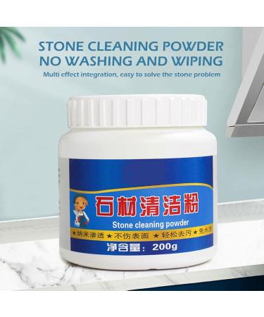 3PCS Stone Cleaning Powder Kitchen Quartz Stone Countertop Degreasing Tile Agent Cleaner Cleaning Strong Marble Polishing - Buy Online on GoSupps.com