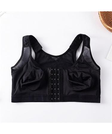 Angxiwan Women's Seamless Bralettes - Comfort Fit Bustier Backproof Sportswear Strong Hold Black 3XL - Buy Online on GoSupps.com