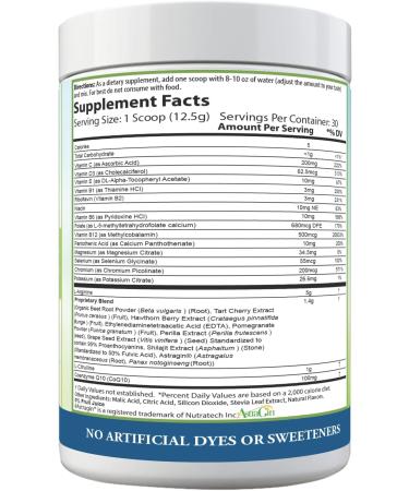 Drink Mix Cherry L-Arginine 5000mg L-Citrulline 1000mg Vitamins B12 C D3 Beet Root 30 Servings Nitric Oxide Support Cardiovascular & Energy Support Supplement (375 Grams) Cherry 13.23 Ounce (Pack of 1) - Buy Online on GoSupps.com