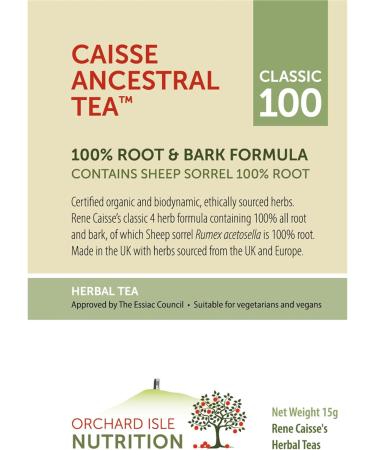 Caisse Ancestral Tea Essiac 4 Herb Formula 15g 100% Root and Bark - Buy Online on GoSupps.com