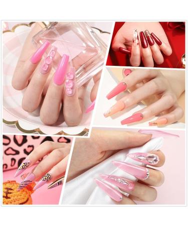 Professional Gel Nail Polish Kit with UV Light, Drill, Poly Extension Gel, Gel Polish, Glitter, Nail Rhinestones - Salon Quality All-in-One Manicure Starter Kit for Women - Buy Online on GoSupps.com