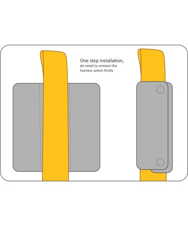 GanEn Stroller Infant Car Seat Harness Pads - Shoulder Strap Comfort Cushion - 3 Count - Buy Online on GoSupps.com