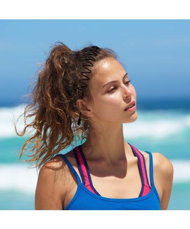 3-Piece Multi-Style Metal Hair Band Set | Elastic Fashion Hair Ties for Men & Women | Perfect for Sports & Daily Use - Buy Online on GoSupps.com