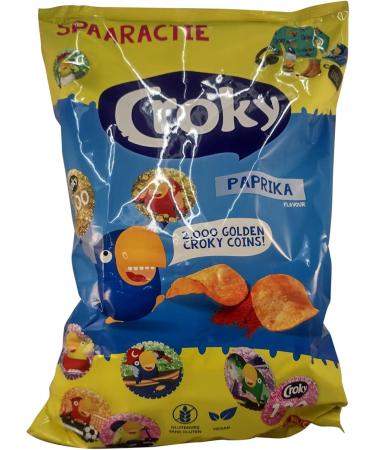  Croky Croky Chips Paprika Chips Bag 215g - Buy Online on GoSupps.com