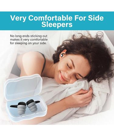 Soft Silicone Reusable Ear Plugs for Sleeping - Noise Cancelling & Sound Blocking - 1 Pair - Buy Online on GoSupps.com
